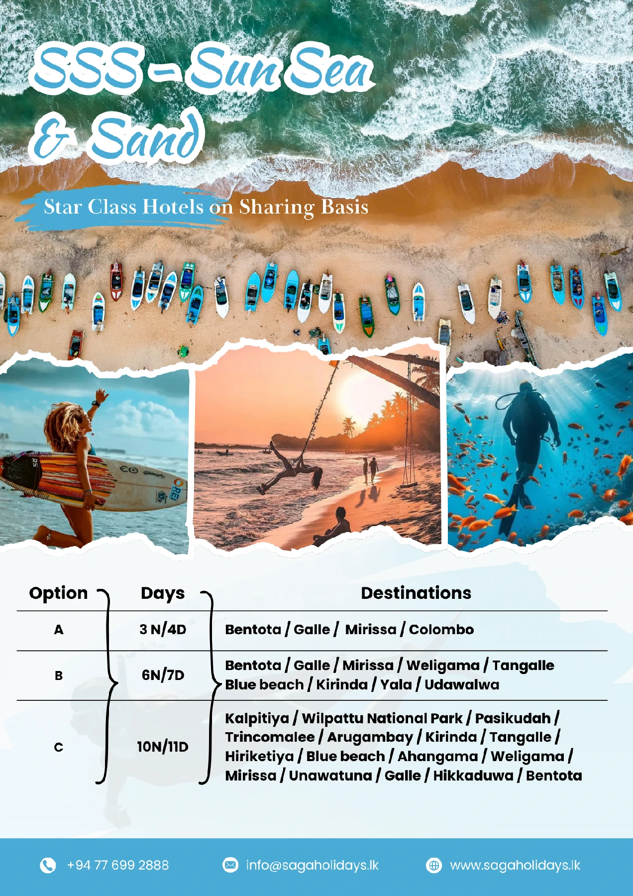 SSS - Sun Sea and Sand